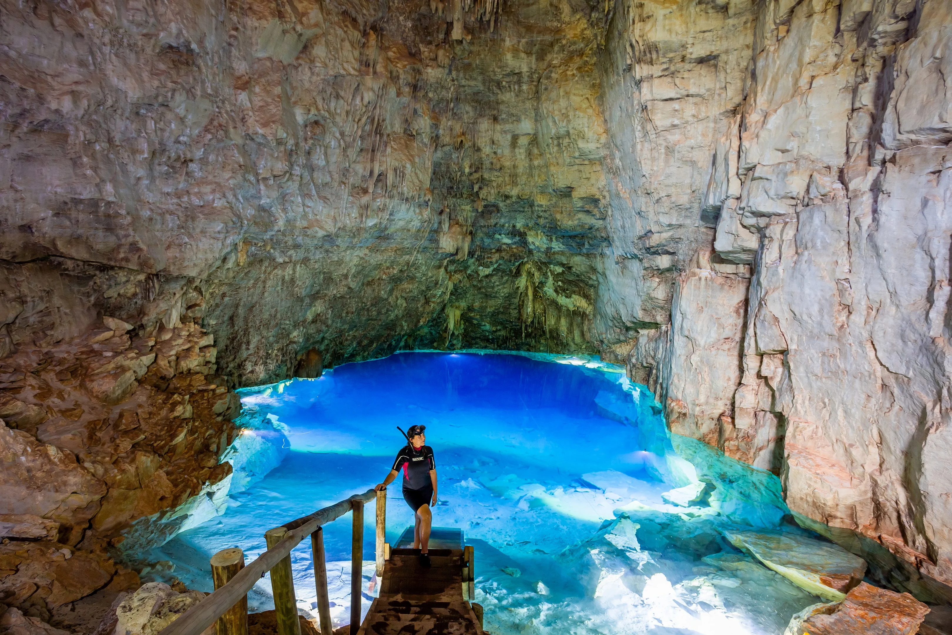 Flutuação Gruta do Mimoso - Bonito MS