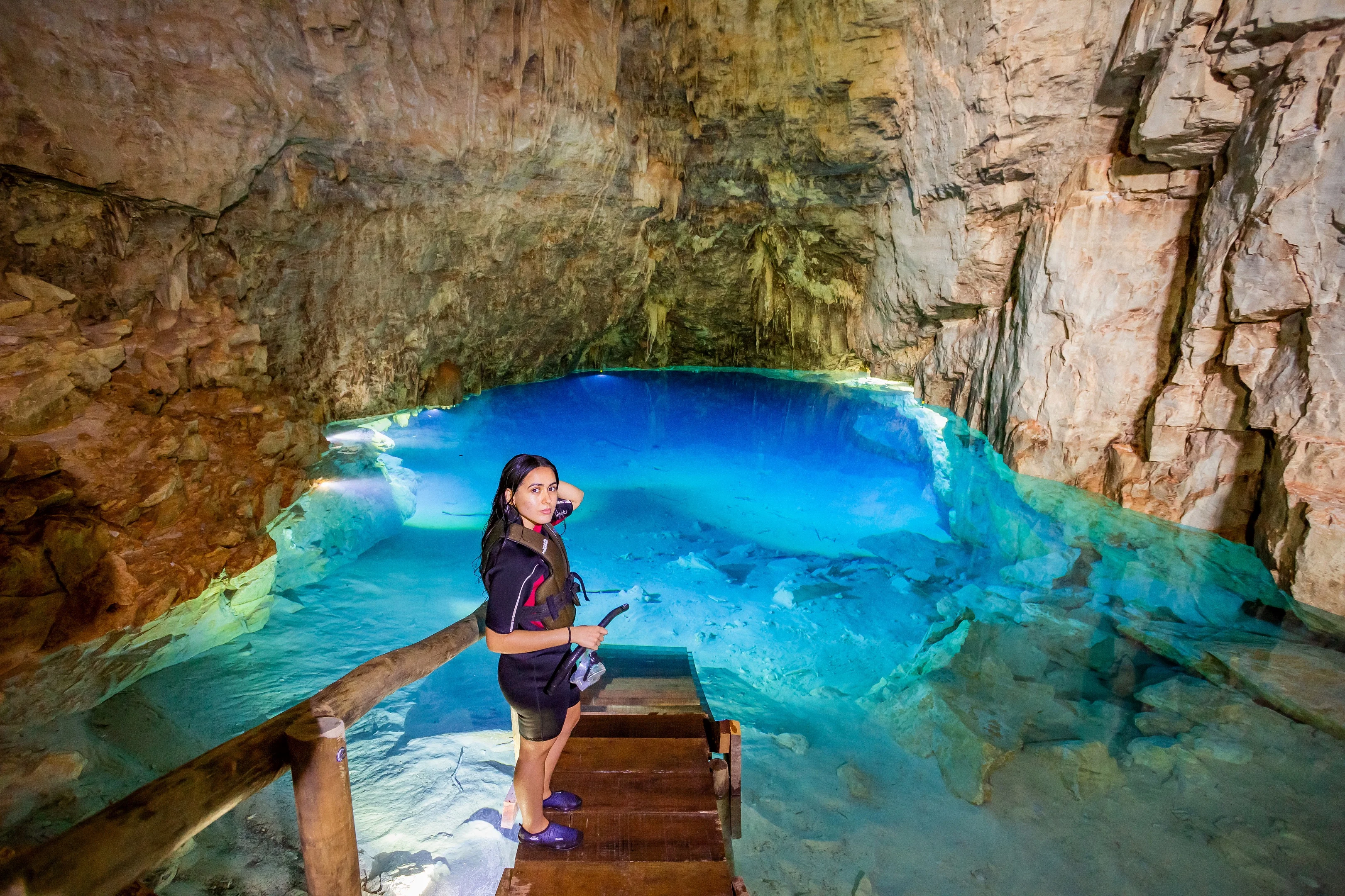 Flutuação Gruta do Mimoso - Bonito MS