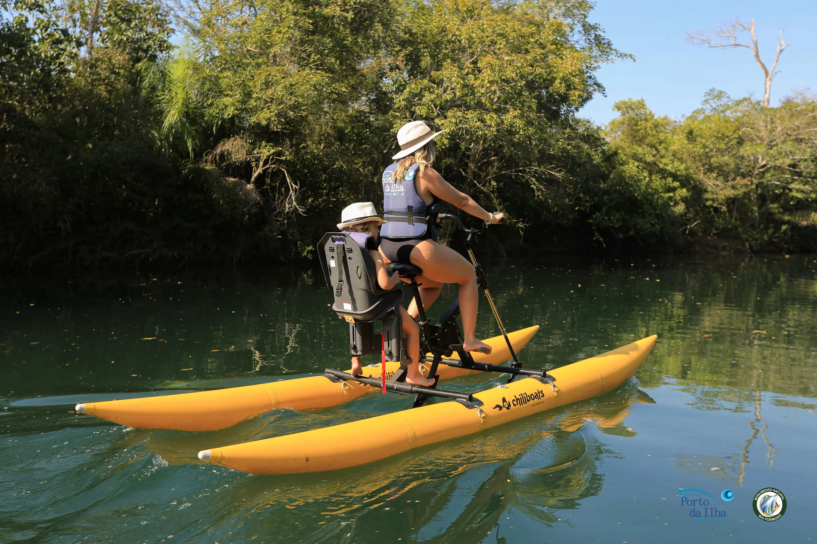 Eco Park Porto da Ilha - Bike Boat - Bonito-MS