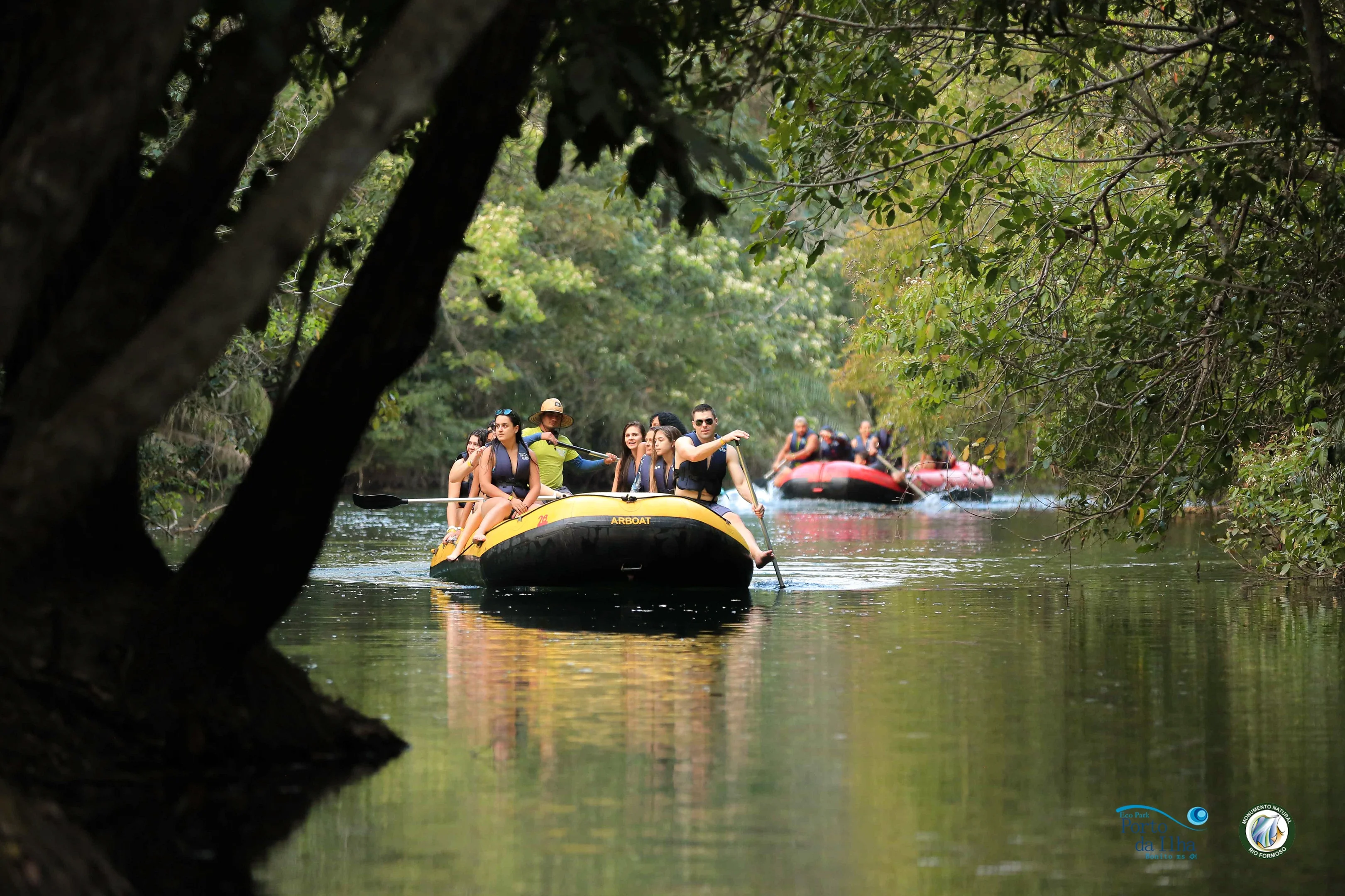 Eco Park Porto da Ilha - Bote - Bonito-MS