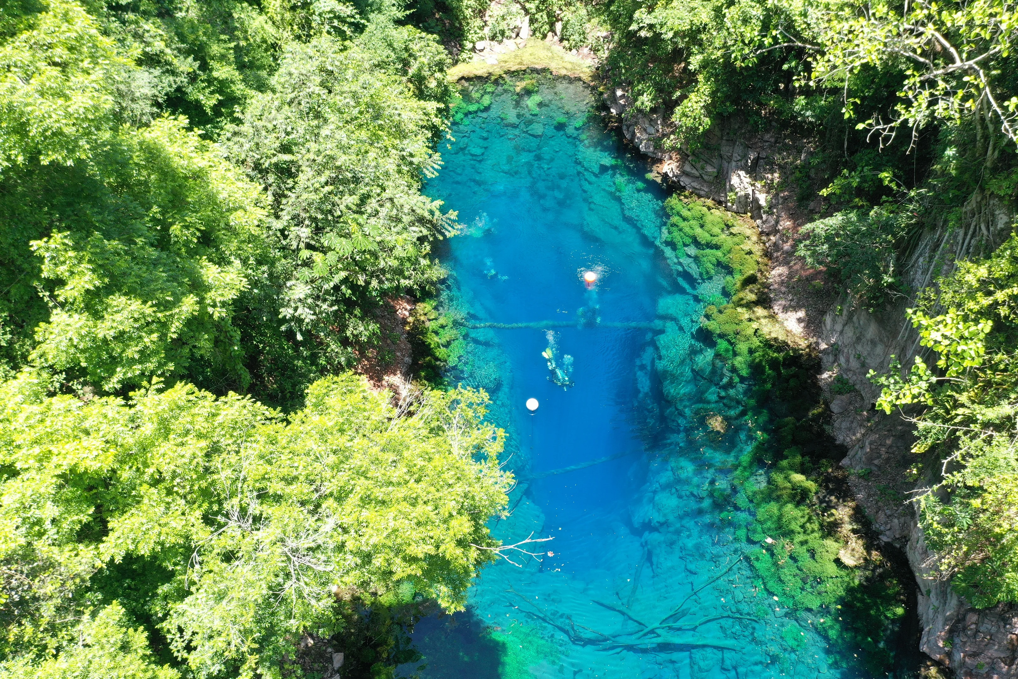 Lagoa Misteriosa - Flutuação