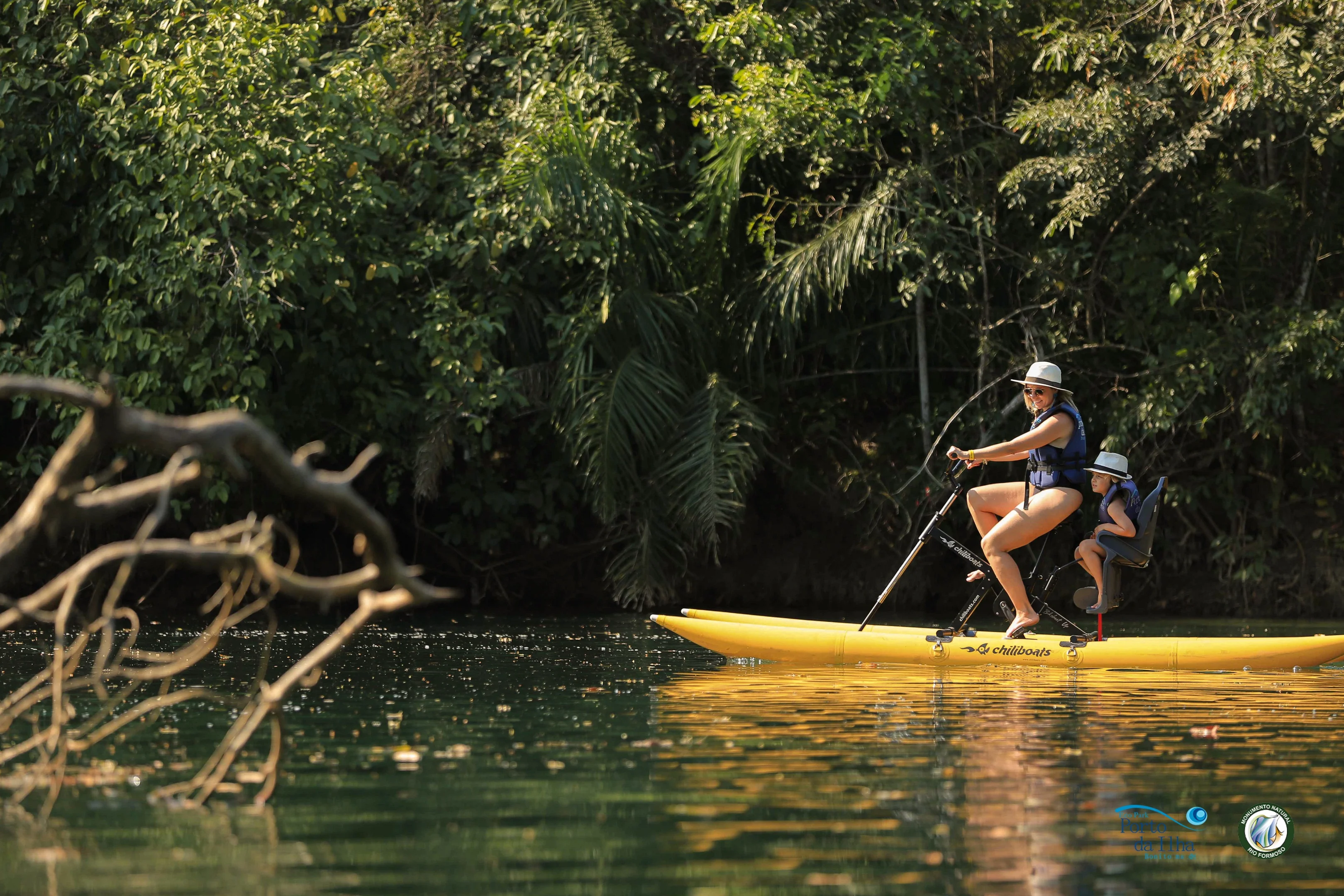 Eco Park Porto da Ilha - Bike Boat - Bonito-MS