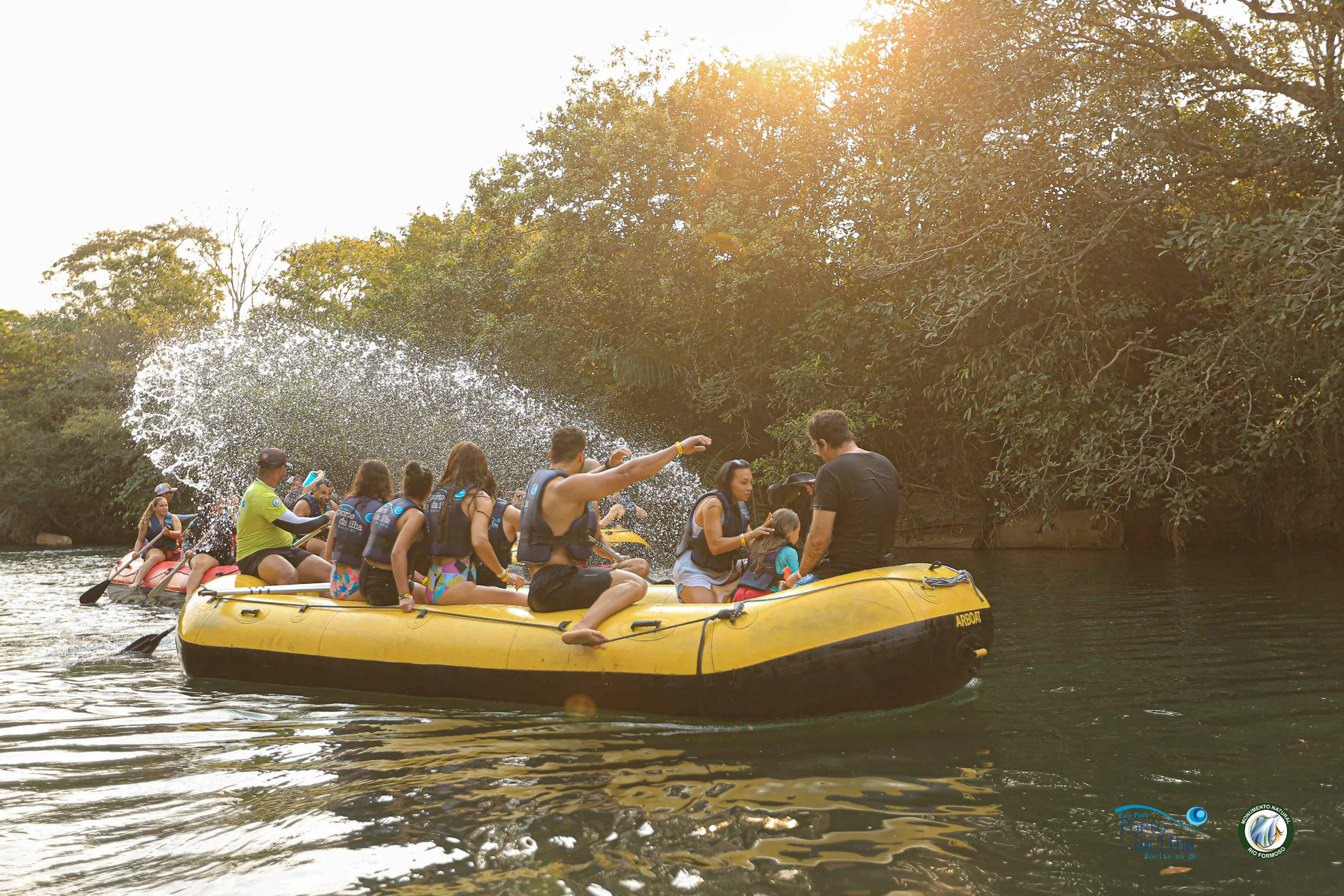 Eco Park Porto da Ilha - Bote - Bonito-MS