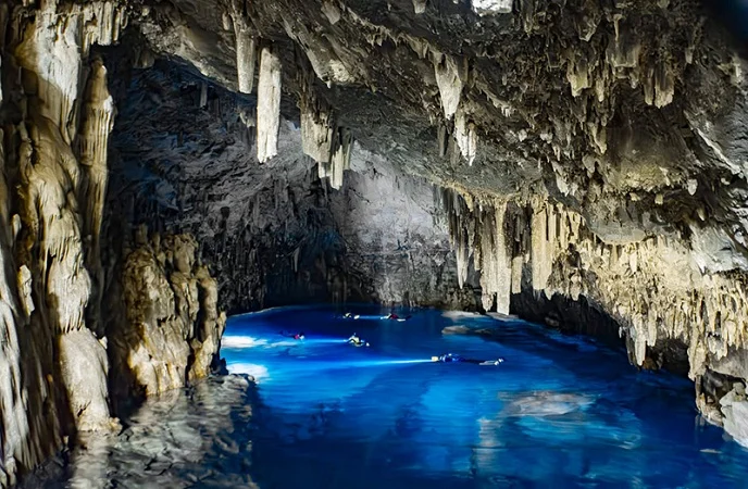 Flutuação Gruta do Mimoso - Bonito MS