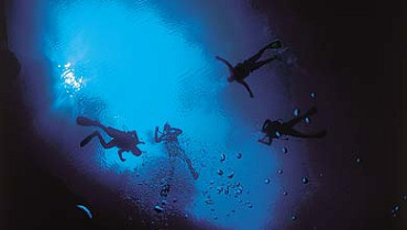 Caverna Lagoa Misteriosa, em Bonito: uma das três abertas para os mergulhadores neste ano