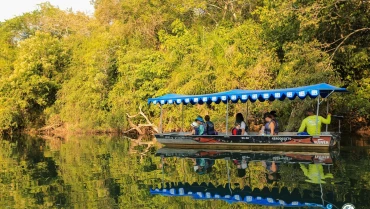 Barco Elétrico - Eco Park Porto da Ilha - Bonito-MS